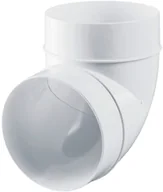 Rury i kanały wentylacyjne - Vents Group Kolanko śr. 100 mm 90 st. - miniaturka - grafika 1