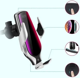 Braders Automatyczny uchwyt samochodowy na telefon złoty - Uchwyty samochodowe do telefonów Braders Automatyczny uchwyt samochodowy na telefon złoty - Uchwyty samochodowe do telefonów - miniaturka - grafika 11