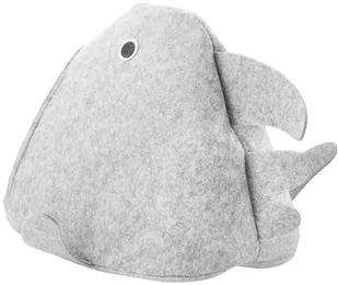 Legowisko dla kota psa filc pirania szare - Legowiska dla psów - miniaturka - grafika 2