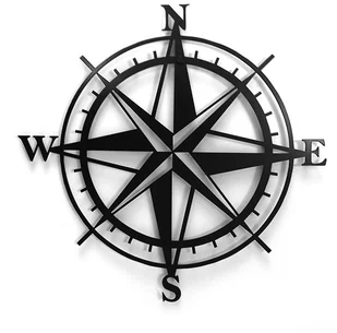 DECOlicious.pl Dekoracyja ścienna Kompas3D DECODS05 - Dekoracje domu DECOlicious.pl Dekoracyja ścienna Kompas3D DECODS05 - Dekoracje domu - miniaturka - grafika 1