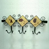 Wieszaki i stojaki - Atrix Wieszak metalowy ozdobny MDF HR101 - miniaturka - grafika 1