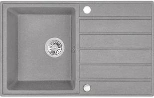 Laveo MARGARITA  1-komorowy z ociekaczem SZARY SBM 511T - Zlewozmywaki - miniaturka - grafika 5