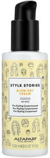 Alfaparf STYLE STORIES Blow Dry Cream Krem zwiększający objętość włosów 150ml 0000061249 - Odżywki do włosów - miniaturka - grafika 2