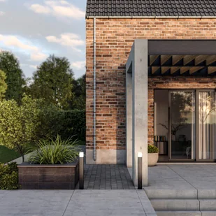 Smartwares Słupek ogrodowy LED OOL-50018 aluminium, 80 cm - Lampy ogrodowe - miniaturka - grafika 4