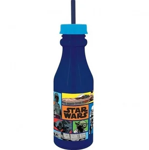 Disney BUTELKA ZE SŁOMKĄ 500 ML STAR WARS zakupy dla domu i biura 89243 - Shakery i bidony sportowe - miniaturka - grafika 2