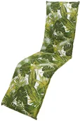 Poduszki ogrodowe - OBI Poduszka relax LIVING zielony liść 170x48x6cm - miniaturka - grafika 1