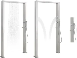 vidaXL klasyczna z deszczownicą z baterią chrom 48201 48201 - Inne akcesoria do nawadniania - miniaturka - grafika 2