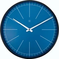 Zegary - Nextime Zegar ścienny Ethan blue by 7328 BL - miniaturka - grafika 1