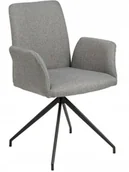 Fotele i pufy dla dzieci - Krzesło Naya light grey - miniaturka - grafika 1