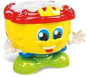 Zabawki interaktywne dla dzieci - Clementoni CLEM Baby artu RE Tamburo 17105 17105 - miniaturka - grafika 1