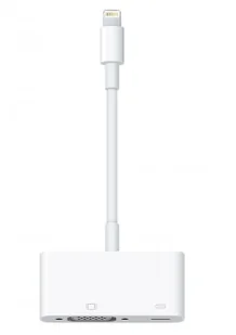 Apple Przejściówka ze złącza Lightning na VGA MD825ZM/A - Kable światłowodowe Apple Przejściówka ze złącza Lightning na VGA MD825ZM/A - Kable światłowodowe - miniaturka - grafika 4
