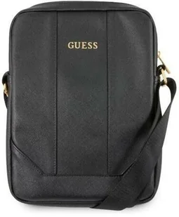Guess Torba GUTB10TBK 10" czarna/black Saffiano Tablet Bag - Torby na laptopy - miniaturka - grafika 3
