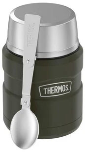 Thermos Termos na jedzenie Stainless King Food Flask 0,47 l - army green 173029 - Termosy Thermos Termos na jedzenie Stainless King Food Flask 0,47 l - army green 173029 - Termosy - miniaturka - grafika 1