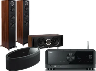 Kino domowe Yamaha RX-V4A czarny) + 2 x Debut Reference B6 czarny) + Debut Reference C5 czarny) + MusicCast 50 czarny) - Kino domowe - miniaturka - grafika 2