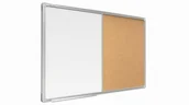 Tablice i flipcharty - Allboards Tablica COMBI suchościeralno-magnetyczna korkowa 60x40 cm rama aluminiowa CO64 - miniaturka - grafika 1