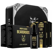 Kosmetyki i akcesoria do pielęgnacji brody - Zestaw na porost brody Angry Beards na 4 miesiące - miniaturka - grafika 1