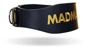 Pasy kulturystyczne - MADMAX madmax niespokojnych and Wild Fitness pas pas do podnoszenia crossfit Gym Training ciężarów KULTURYSTYKA Training, czarny, s MFB-999 - miniaturka - grafika 1