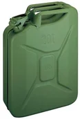 Kanistry - HP Autozubehör Blachy stalowej-kanister na benzynę oliwkowa zieleń 5 litrów 10105 - miniaturka - grafika 1
