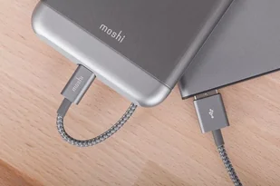 Moshi Integra - Kabel Apple Lightning MFi 1,2 m (Titanium Gray) 99MO023044 - Kable USB - miniaturka - grafika 2