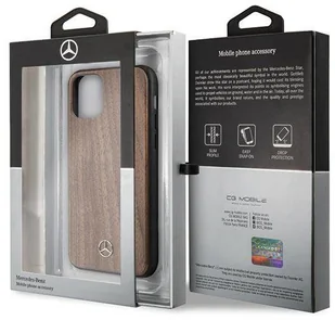 Mercedes pokrowiec iPhone 11 Pro Max brązowy/brown - Etui i futerały do telefonów - miniaturka - grafika 10