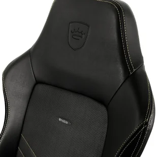 noblechairs Fotel gamingowy noblechairs HERO czarny złote obszycie NBL-HRO-PU-GOL - Fotele gamingowe - miniaturka - grafika 6