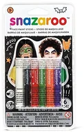 Charakteryzacja - Snazaroo zestaw lusterko kosmetyczne, SCHM Inks obsadki w 6 kolorach, jeden rozmiar, Multicoloured 1160603 - miniaturka - grafika 1
