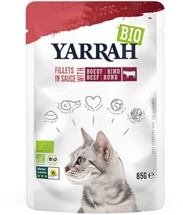 Yarrah Bio, Filety w sosie, 14 x 85 g - Kurczak - Mokra karma dla kotów - miniaturka - grafika 3