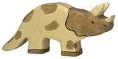 Figurki dla dzieci - Holztiger Drewno Tiger Triceratops,,,,, 80336 80336 - miniaturka - grafika 1