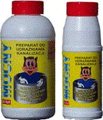 Inne artykuły czyszczące - Udrażniacz do rur granulki MOCNY 500g - miniaturka - grafika 1