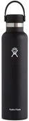 Butelki termiczne - Hydro Flask Butelka termiczna 710 ml Standard Mouth flex Cap Hydro FLask - black - miniaturka - grafika 1