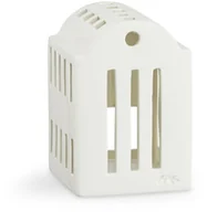 Oświetlenie świąteczne - Kähler Kähler URBANIA Świecznik Tealight - Domek Biały - Smithy 691097 - miniaturka - grafika 1