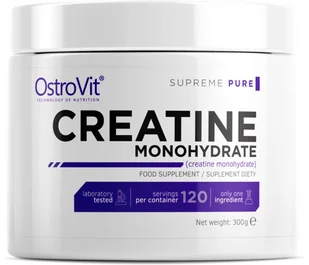 OstroVit Supreme Pure Creatine Monohydrate 300 g - Kreatyna OstroVit Supreme Pure Creatine Monohydrate 300 g - Kreatyna - miniaturka - grafika 2