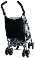 Akcesoria do wózków - Sunnybaby Sunny Baby 19277 Wózek-siatka na zakupy z ochrona przed wzrokiem i zapięcia z przetyczką, czarna - miniaturka - grafika 1