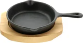 Patelnie - NoName Patelnia Żeliwna 10cm - miniaturka - grafika 1