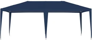 vidaXL Namiot imprezowy, 4 x 6 m, niebieski - Pawilony ogrodowe - miniaturka - grafika 4