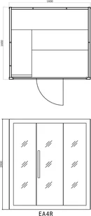 Home&Garden Sauna infrared z koloroterapią EA4R 381999 - Sauny - miniaturka - grafika 11