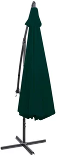 vidaXL vidaXL Parasol na wysięgniku 3,5 m, zielony - Parasole ogrodowe - miniaturka - grafika 3