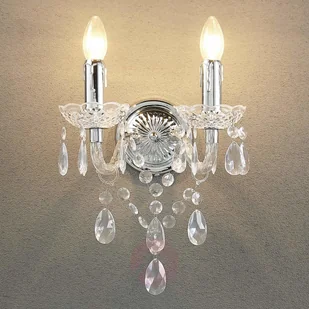 Merida - szlachetna lampa ścienna, 2-punktowa - Lampy ścienne - miniaturka - grafika 3