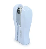 Zszywacze biurowe - Rapesco 1379 Stand Up stojący Pacjent powinien nie zajmuje dużo miejsca zszywacz jasno-niebieski 1379 - miniaturka - grafika 1