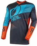 Koszulki sportowe męskie - O'Neal O'Neal Koszulka z dżerseju uniseks Blue Red White XXL E001-226 - miniaturka - grafika 1