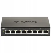 Switche - D-Link Smart Gigabit Ethernet Switch DGS-110-08V2 - miniaturka - grafika 1