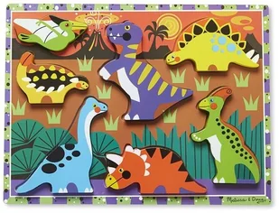 Melissa & Doug Puzzle drewniane Dinozaury 13747 - Puzzle - miniaturka - grafika 2