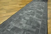 Dywany - CHODNIK PODGUMOWANY ŻEL TRIBE 67cm szer SZARY ! - miniaturka - grafika 1