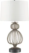 Lampy stojące - Gilded Nola Gilded Nola LAFITTE GN/LAFITTE/TL SV lampa stołowa 1x100W/E27   ELSGN/LAFITTE/TL SV - miniaturka - grafika 1