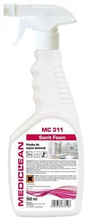 Medisept Sanit Foam pianka do mycia łazienki 0,5 litra - Środki do kuchni i łazienki - miniaturka - grafika 2