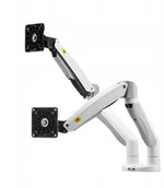 Akcesoria do monitorów - Regulowany Uchwyt Biurkowy na dwa Monitory 22-32 - miniaturka - grafika 1