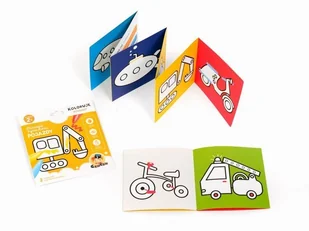 Dłuuugie Rysowanki Koloruję Pojazdy 2+ Czuczu Praca zbiorowa - Książki edukacyjne - miniaturka - grafika 3