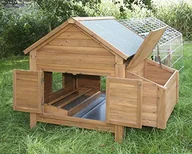 Klatki dla gryzoni - Kerbl lege Nest zapewnia czas pracy do Stall dla małych zwierząt kury 82807, 85 x 37 x 48 cm - miniaturka - grafika 1