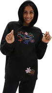 Bluzy damskie - Vans bluza damska CULTIVATE CARE PO HOODIE Black - miniaturka - grafika 1