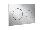 Przyciski spłukujące - Roca A890189001 PL10 przycisk podwójny chrom - miniaturka - grafika 1
